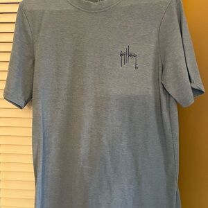 Guy Harvey T-shirt with flag on back